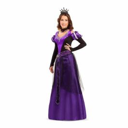Disfraz reina medieval vestido, gargantilla y tocado talla XXL Disfraz reina medieval vestido, gargantilla y tocado talla XXL