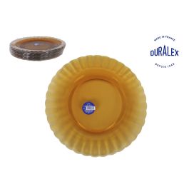 Duralex Plato Llano 26 cm Ámbar Colección Picardie (24 Unidades) Precio: 55.94999949. SKU: S2211173