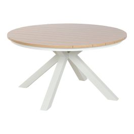 Mesa de Comedor Home ESPRIT Blanco Aluminio 140 x 140 x 75 cm Precio: 530.88999986. SKU: B15ZWQQ8PQ