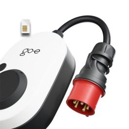 go-e Gemini flex 2.0 22 kW Wallbox Inteligente para Coche Eléctrico con Conectividad Celular, WiFi, Portátil y Protección DC