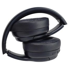 Conceptronic Auriculares Parris03B Inalámbrico Negro Bluetooth 5.4 Conexión Dual Batería 30h Micrófono Manos Libres Entrada 3.5mm Plegable