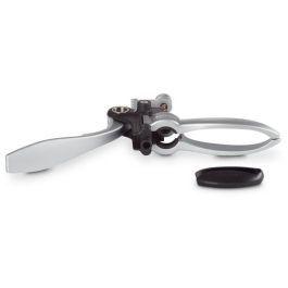 Le Creuset LM-250s Abrebotellas/Sacacorchos, Acero Inoxidable, Negro/Plata