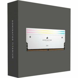 Corsair CMP32GX5M2X6600C Memoria RAM Dominator Titanium RGB DDR5 32GB (2x16GB) 6600MT/s Intel XMP 3.0 1.40V Blanco