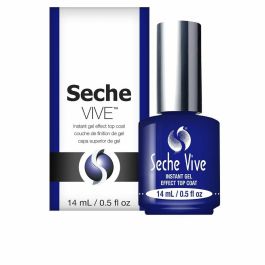 Seche Vite Seche Vive Top Coat Esmalte de Uñas con Efecto Gel Instantáneo - Brillo Espectacular, Secado Rápido y Sin Luz UV 14 ml Precio: 8.49999953. SKU: S0594061