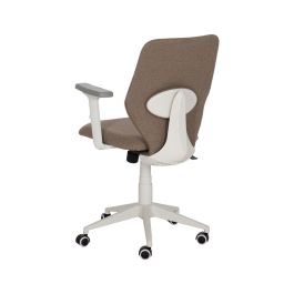 Silla de Oficina Blanco Taupé 63 x 59 x 94,5 cm