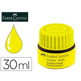 Tinta Rotulador Faber Castell Textliner Fluorescente 1549 Con Sistema Capilar Color Amarillo Bote 30 mL Precio: 9.5000004. SKU: B1GVPLMMKG