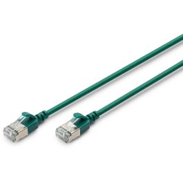 Digitus Cable de Red CAT 6A F/FTP Slim 5m verde RJ-45 PoE+ Libre de halógenos 10000 Mbit/s