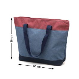 Bolso Playa Azul Marino Rojo 50x38x15 cm Precio: 3.8999994. SKU: B1C3MXANCA
