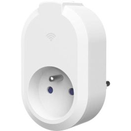 LINK2HOME AUC1719191083343 Juego de 2 enchufes conectados Blanco 230 V