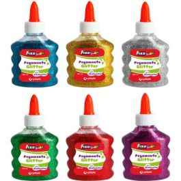 Cola Fixo Kids Glitter 100Ml Expositor De 12 (Set de 12) Cola Fixo Kids Glitter 100Ml Expositor De 12 (Set de 12) Precio: 224.4999999. SKU: B158JXC5TH