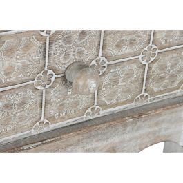 Recibidor con 2 Cajones DKD Home Decor Blanco Marrón 91 x 42 x 81 cm
