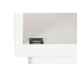 Mesita De Noche Scandi DKD Home Decor Natural Blanco 35 x 50 x 40 cm Mesita De Noche Scandi DKD Home Decor Natural Blanco 35 x 50 x 40 cm