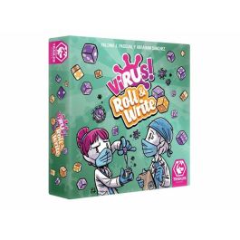 Tranjis Virus! Roll & Write - Juego de Mesa de Estrategia con Dados - Nueva Manera de Combatir Virus para Toda la Familia. Edad 3+ años