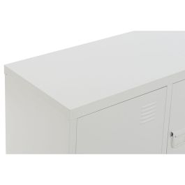 Mueble de TV Home ESPRIT Blanco Metal 120 x 40 x 58 cm Mueble de TV Home ESPRIT Blanco Metal 120 x 40 x 58 cm