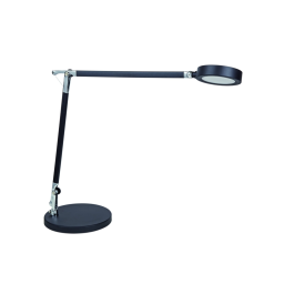 Maul Lámpara de Escritorio LED 5W 618lm Luz Ajustable Panel Táctil Doble Brazo Negra