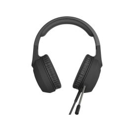 Sandberg BossBlaster Auriculares Gaming USB con Micrófono de Alta Sensibilidad, Sonido Estéreo Espectacular y Luces LED Integradas, Diadema Ajustable Cómoda