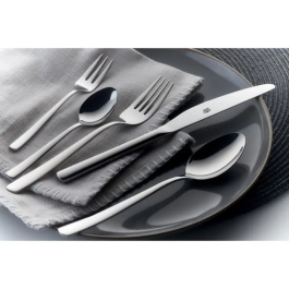 GSW Juego de cubiertos de acero inoxidable macizo GSW4005643893473 de 60 piezas