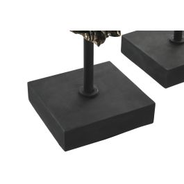 Figura Colonial DKD Home Decor Marron Oscuro 18 x 44 x 21 cm (2 Unidades) Figura Colonial DKD Home Decor Marron Oscuro 18 x 44 x 21 cm (2 Unidades)