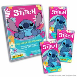 Panini PAN8051708025590 Pack de Inicio Stitch Photocards Carpeta + 3 Bolsillos 15 Tarjetas