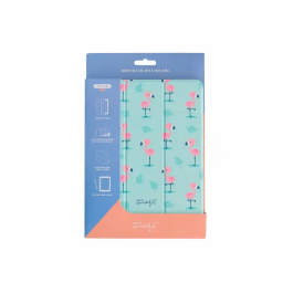 Mr. Wonderful Funda para iPad 10,2" Flamencos Compatible con iPad 2019/2020 y Smartkeyboard