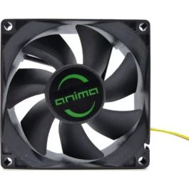 ANIMA AF8 Ventilador 8cm 1800RPM Negro