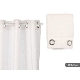 Giftdecor Cortina Blanca Relieve en Poliéster, 140x260 cm (6 Unidades) Precio: 55.94999949. SKU: B14DTD227H