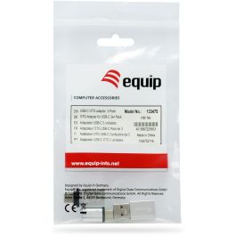 EQUIP PACK ADAPTADORES USB-C OTG USB-C MACHO A USB-A / MICRO USB HEMBRA Y USB-A MACHO A USB-C HEMBRA Precio: 4.68999993. SKU: B1F63K32ET