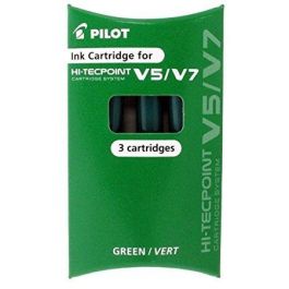 Recambio Pilot Roller V-5 Recargable Verde Blister De 3 (Set de 12) Precio: 16.50000044. SKU: B14J6DZ8LZ