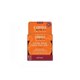 Cantu Gel Fijador Shea Butter Edge Stay Gel con Manteca de Karité para Estilos Elegantes y Coletas, Fijación Duradera sin Residuos, 64g Precio: 6.50000021. SKU: S4245301