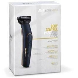 Babyliss BG120E Recortadora Corporal y Facial Eléctrica para Hombre - Afeitadora Húmedo/Seco, 70 min Autonomía
