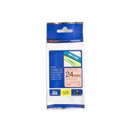BROTHER Cinta laminada Fluorescente/Naranja/ Negro 24 mm, 8 m Precio: 22.49999961. SKU: B13GPWMS4P