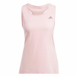 Camiseta de Manga Corta Hombre Adidas Adizero Rosa