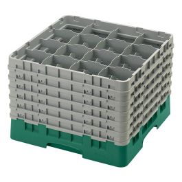 CAMBRO - 16S1214-119 - Cesta de lavado 16 comp. 6 alturas - 10,9 cm Ø máx. - alt. máx. 32,3 cm - 50 x 50 x 34,9 cm - Verde sherwood CAMBRO - 16S1214-119 - Cesta de lavado 16 comp. 6 alturas - 10,9 cm Ø máx. - alt. máx. 32,3 cm - 50 x 50 x 34,9 cm - Verde sherwood Precio: 114.49999979. SKU: B1HVYML4TC
