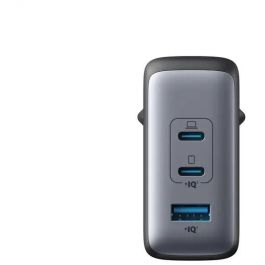 Anker 736 Charger Nano II GaN II, Cargador Rápido 100W con 2 USB-C y 1 USB-A, Negro