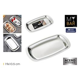 My Bar Bandeja para Servir de Acero Inoxidable 19 cm x 10.5 cm (24 Unidades) Precio: 46.58999972. SKU: B15SY72MHG