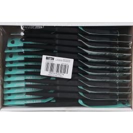 Pinzas de cocina Quttin 28 cm nylon negro (24 Unidades) Pinzas de cocina Quttin 28 cm nylon negro (24 Unidades)