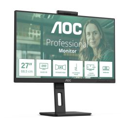 AOC Q27P3QW Monitor IPS 27" Quad HD 2560x1440 75Hz 4ms con Webcam y Micrófono integrados Negro