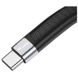 Equip 128410 Cable USB 4 Gen.3 a USB-C Macho/Macho 0.13m 80Gbps Negro, 240W Power Delivery, Plano