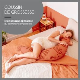 Babymoov BAB3661276180239 Cojín de Lactancia y Maternidad B. LOVE MATERNITY con relleno de microperlas ultrafinas, Fabricado en Europa, Terracota Babymoov BAB3661276180239 Cojín de Lactancia y Maternidad B. LOVE MATERNITY con relleno de microperlas ultrafinas, Fabricado en Europa, Terracota