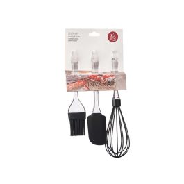 Set 3 Pzs Utensilios Silicona Kinvara 15X34CM (8 Unidades) Set 3 Pzs Utensilios Silicona Kinvara 15X34CM (8 Unidades)