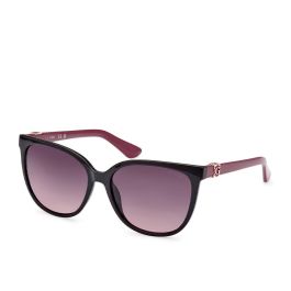 Guess Gafas GU7864 05B Gafas de Sol Mujer Cuadradas Negras Gradient Smoke