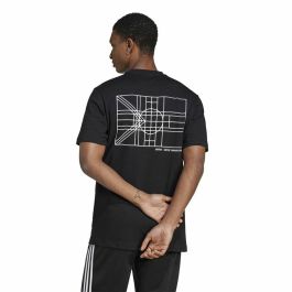 Camiseta de Manga Corta Hombre Adidas House Of Tiro Nations Graphic Negro
