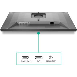 Philips Monitor Gaming 27M2N3800A/00 27 Pulgadas QHD 144Hz IPS 1ms GTG HDMI 2.1, DisplayPort 1.4, HDR DisplayHDR 400, Gris