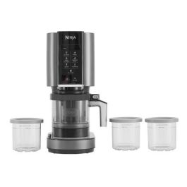Ninja NC300EU Heladera 6 programas 800W 473 ml para helados gourmet, sorbetes, helados de yogur y batidos con One Touch Intelligence