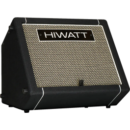 HIWATT GO40 Amplificador Acústico Combo 40W con Batería y Bluetooth para Guitarra y Micrófono con Reverb
