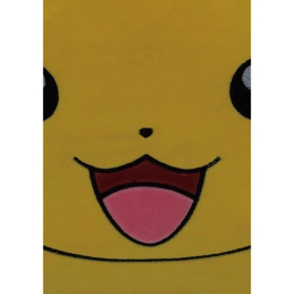 Pokemon POK3700891706681 Cojín Premium Cuadrado Pikachu Microfibra 40 cm