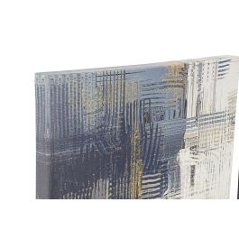 DKD Home Decor Cuadro Moderno Abstracto Azul Blanco Dorado Lienzo Madera Pintado a Mano 120x40 cm (6 Unidades Surtidas) DKD Home Decor Cuadro Moderno Abstracto Azul Blanco Dorado Lienzo Madera Pintado a Mano 120x40 cm (6 Unidades Surtidas)