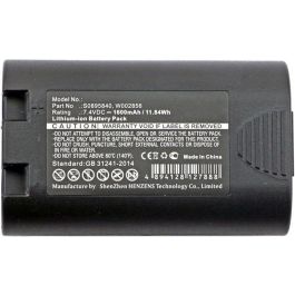 CoreParts Batería Li-ion 11.84Wh 7.4V 1600mAh Negra 1759398 S0895840 W002856 para M&DYMO Printer LabelManager 360D 420P LM360D LM420P R5200 Rhino 4200 420P 5200 LM 360D PL-200-BAT
