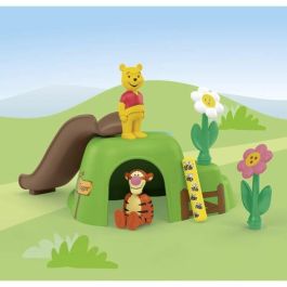 Playmobil Junior Disney Winnie The Pooh y Tigger - Juego de jardín de abejas