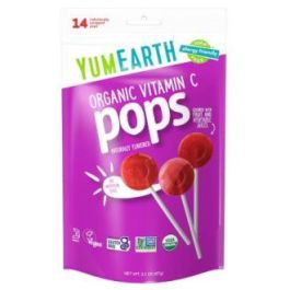 YUM EARTH Piruletas Orgánicas con Vitamina C Sabor Frutas Variadas - Sin Gluten, Veganas, Kosher - 14 Unidades Precio: 5.8899995. SKU: B13DJ6CQ4A